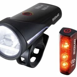 Sigma Aura 100 USB / Blaze Link Set Fahrradlampen Set